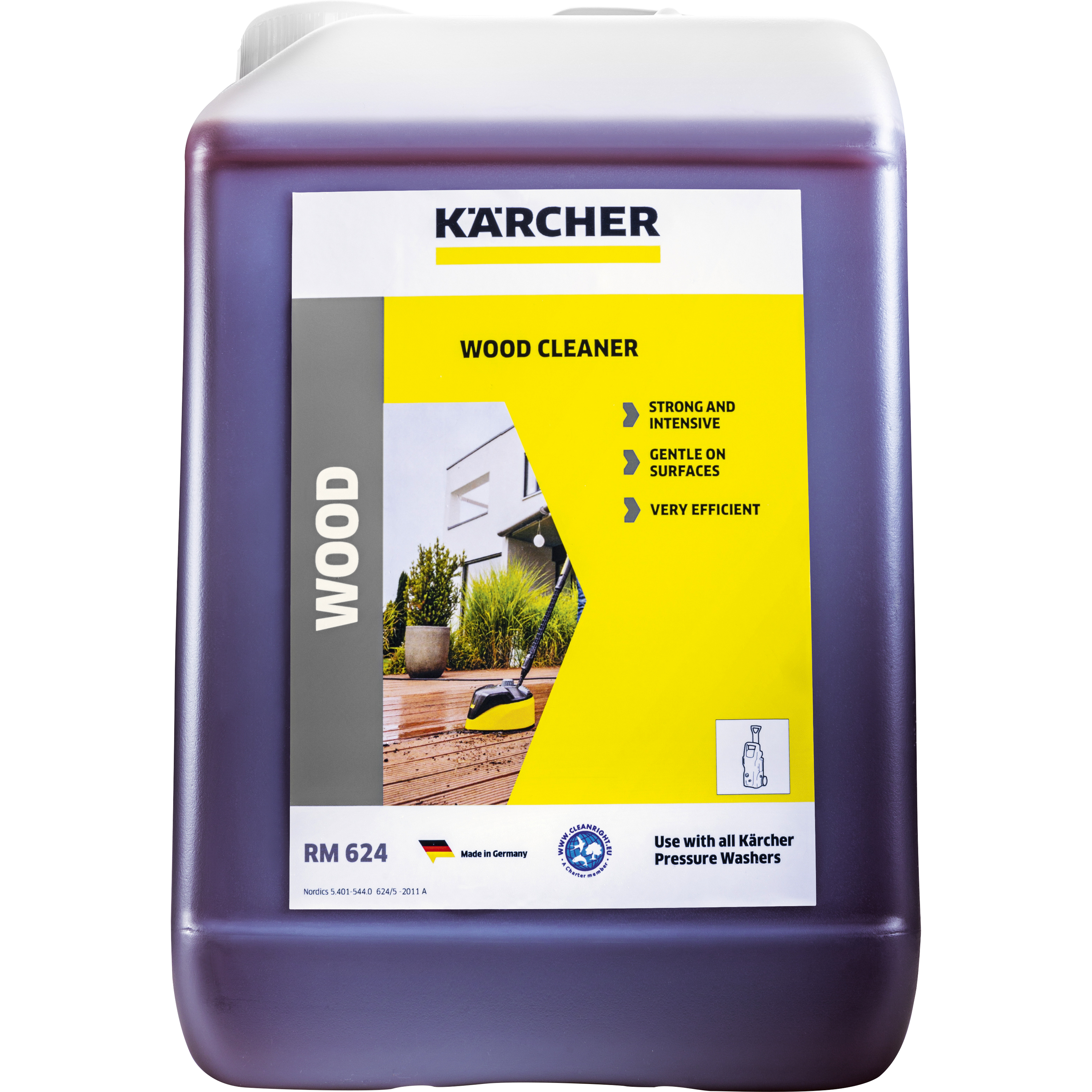 Tvättmedel Kärcher Wood Cleaner Altan/Trä, 3 l