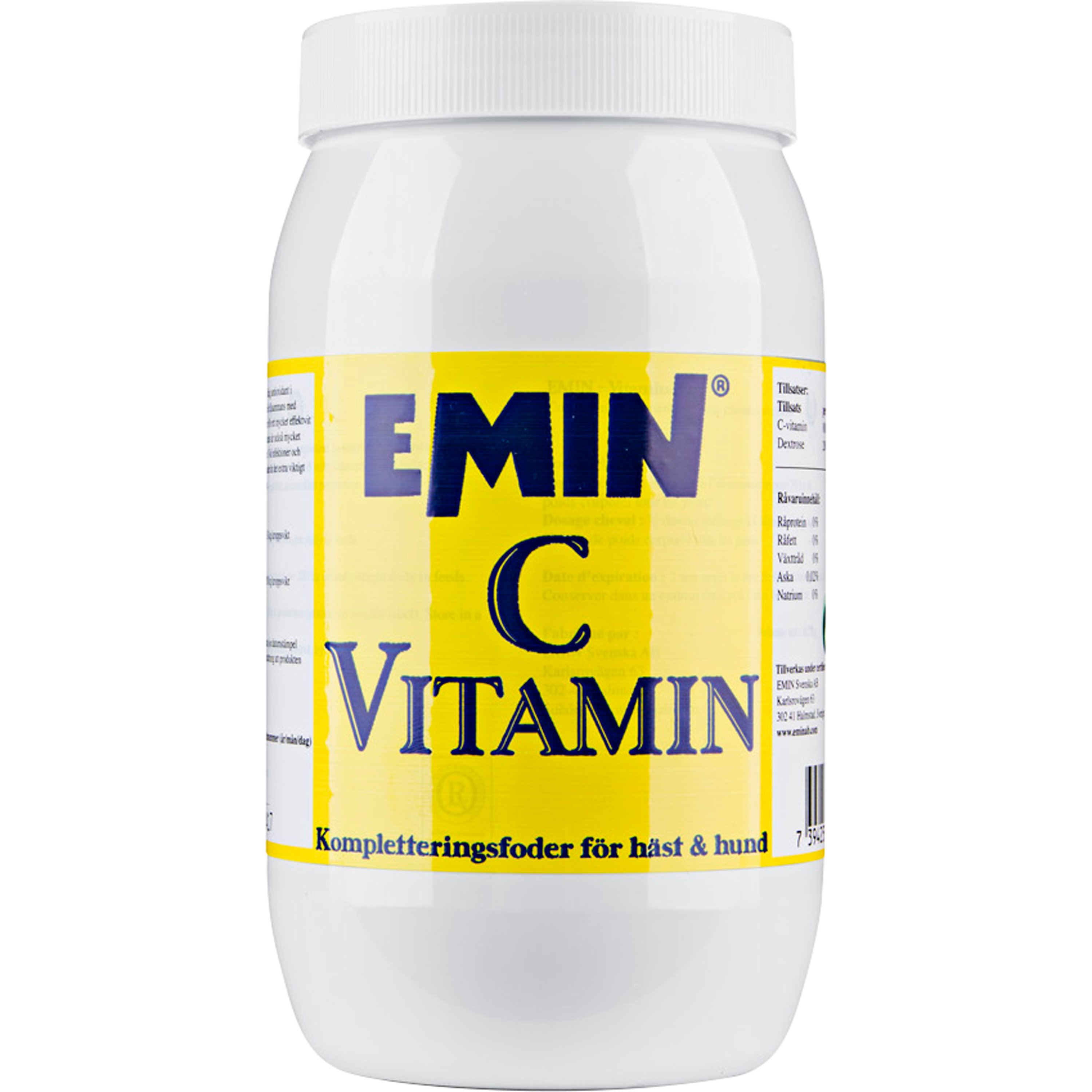 Fodertillskott Emin C-Vitamin 500g