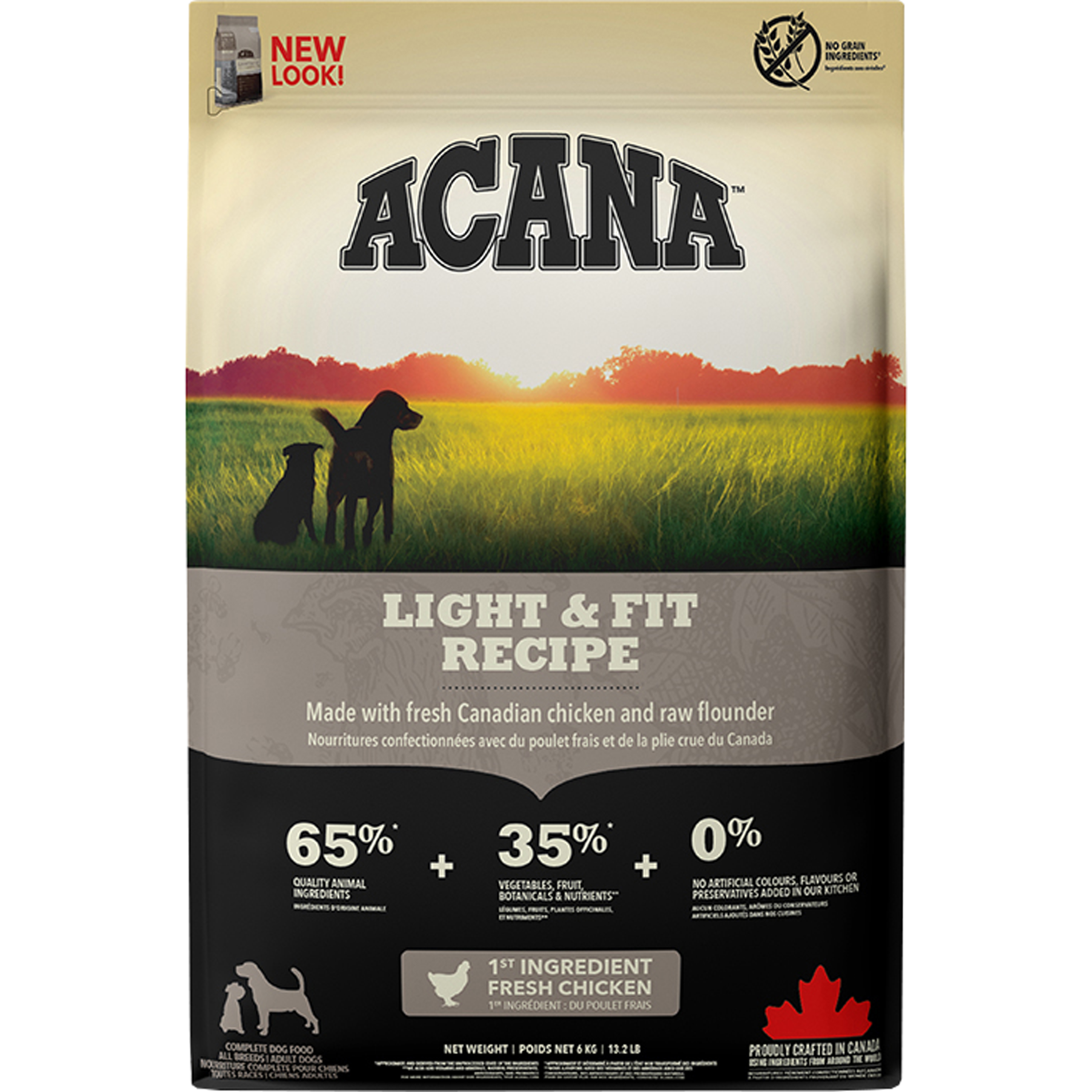 Hundfoder Acana Light & Fit 6kg