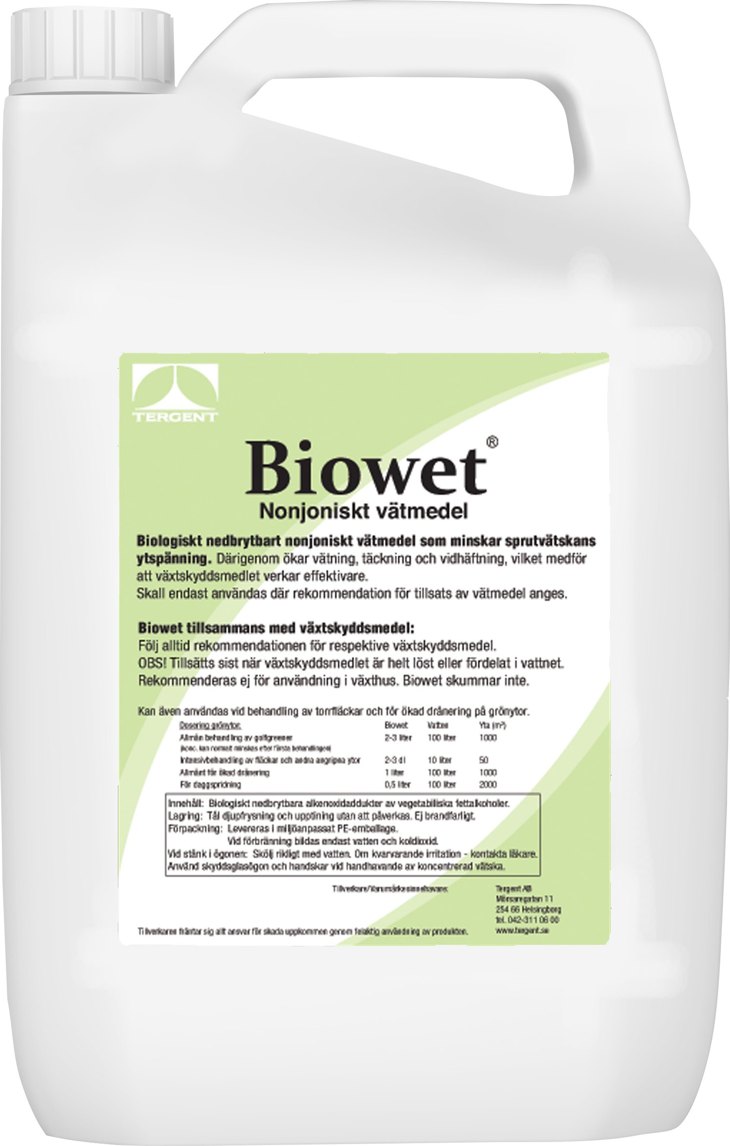 Vätmedel Biowet 5L