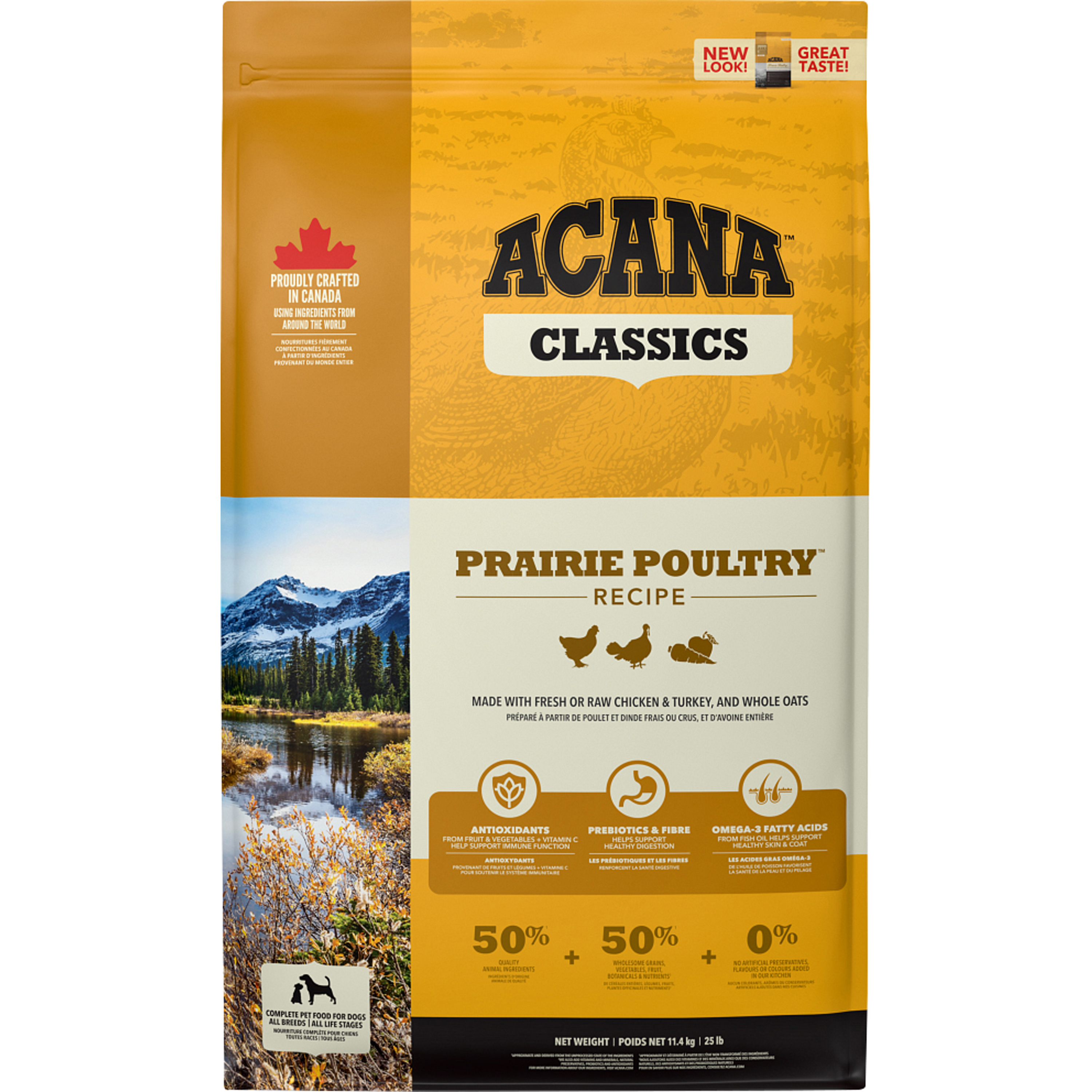 Hundfoder Acana Praire Poultry 11,4 kg