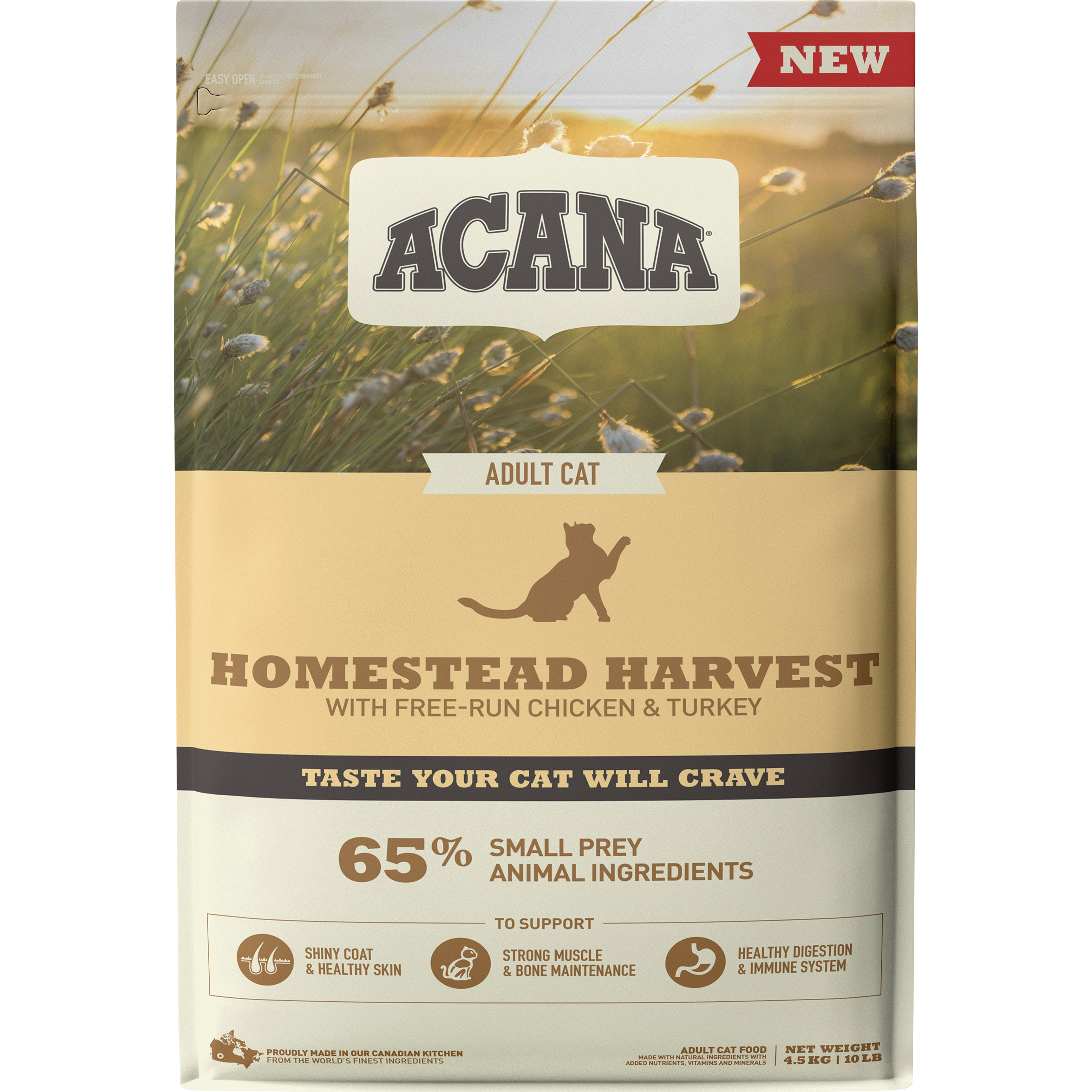 Kattmat Acana Adult Homestead Harvest Chicken/Turkey 4,5kg