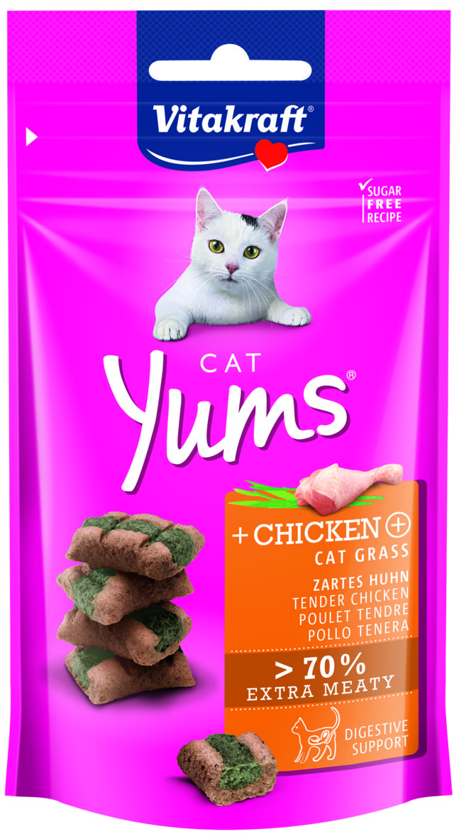 Kattgodis Vitakraft Cat Yums Fågel 40g