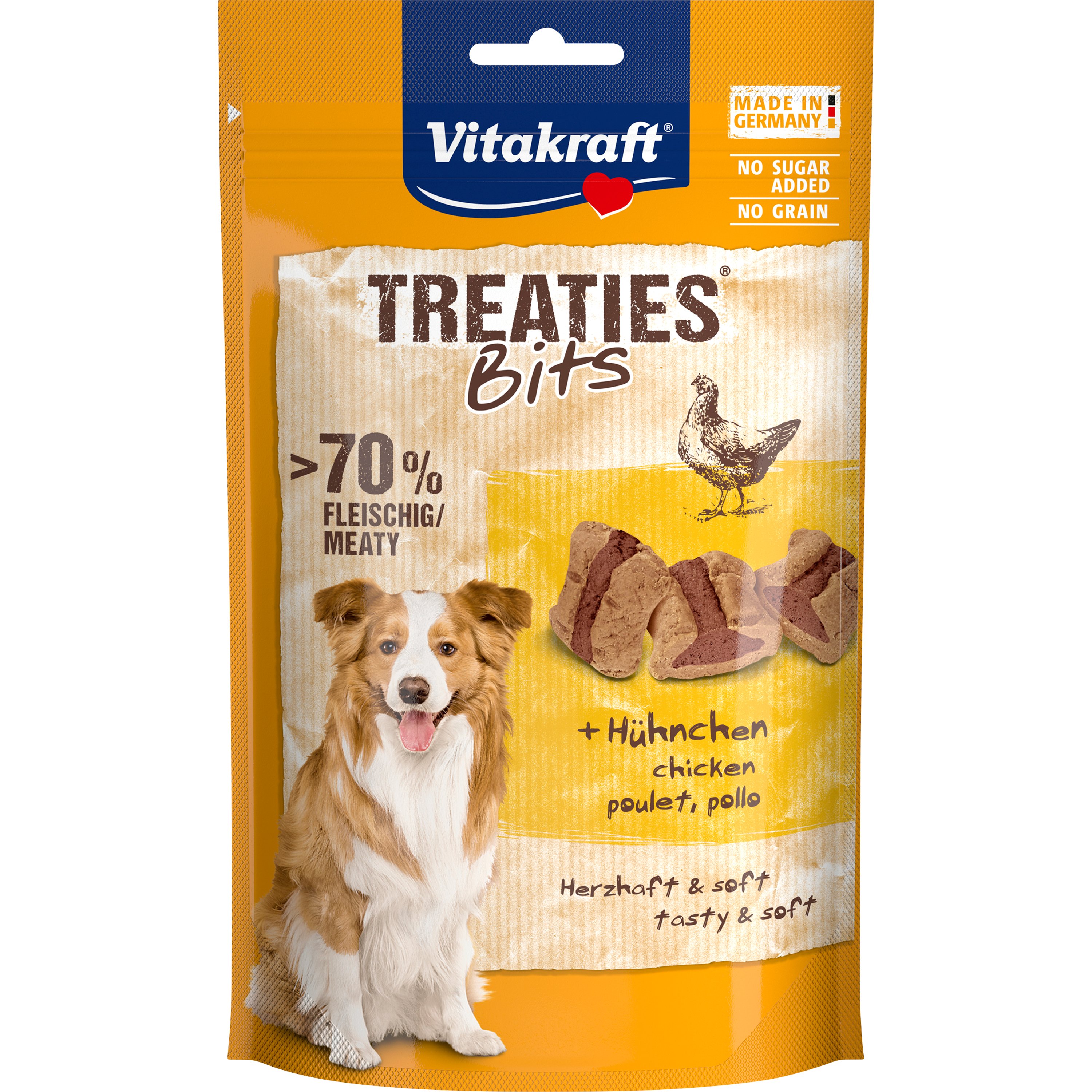 Hundgodis Vitakraft Treaties Bits Fågel 120g