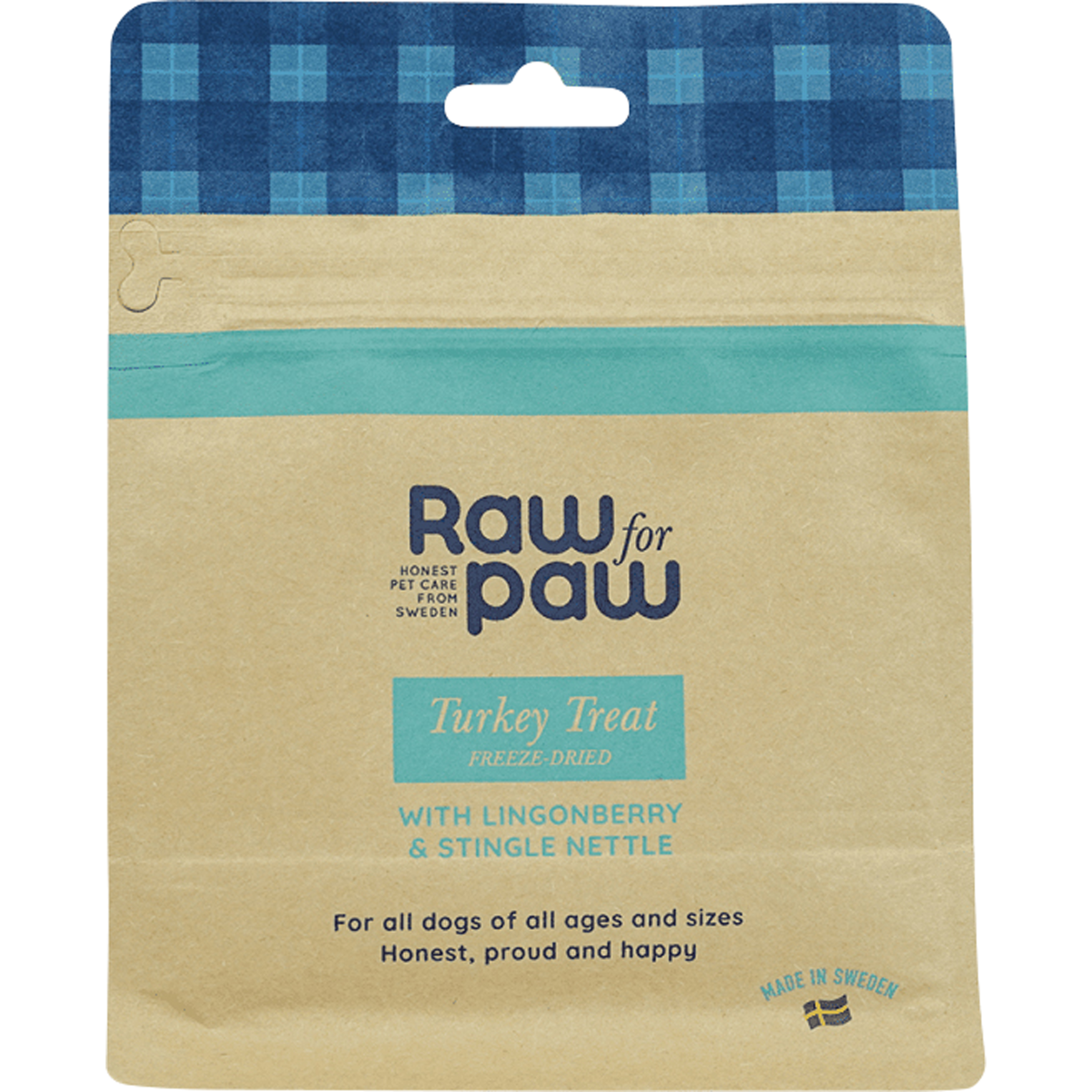 Hundgodis Raw for Paw Turkey Treat 50 g