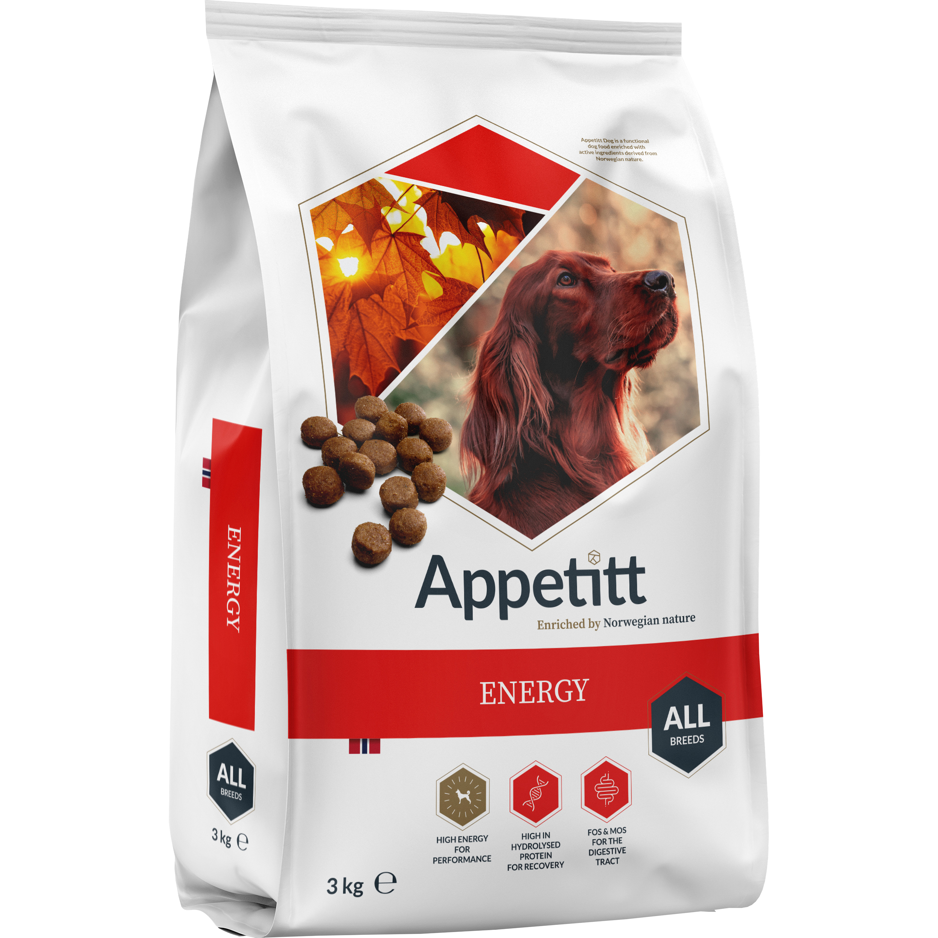 Hundfoder Appetitt Energy 3kg