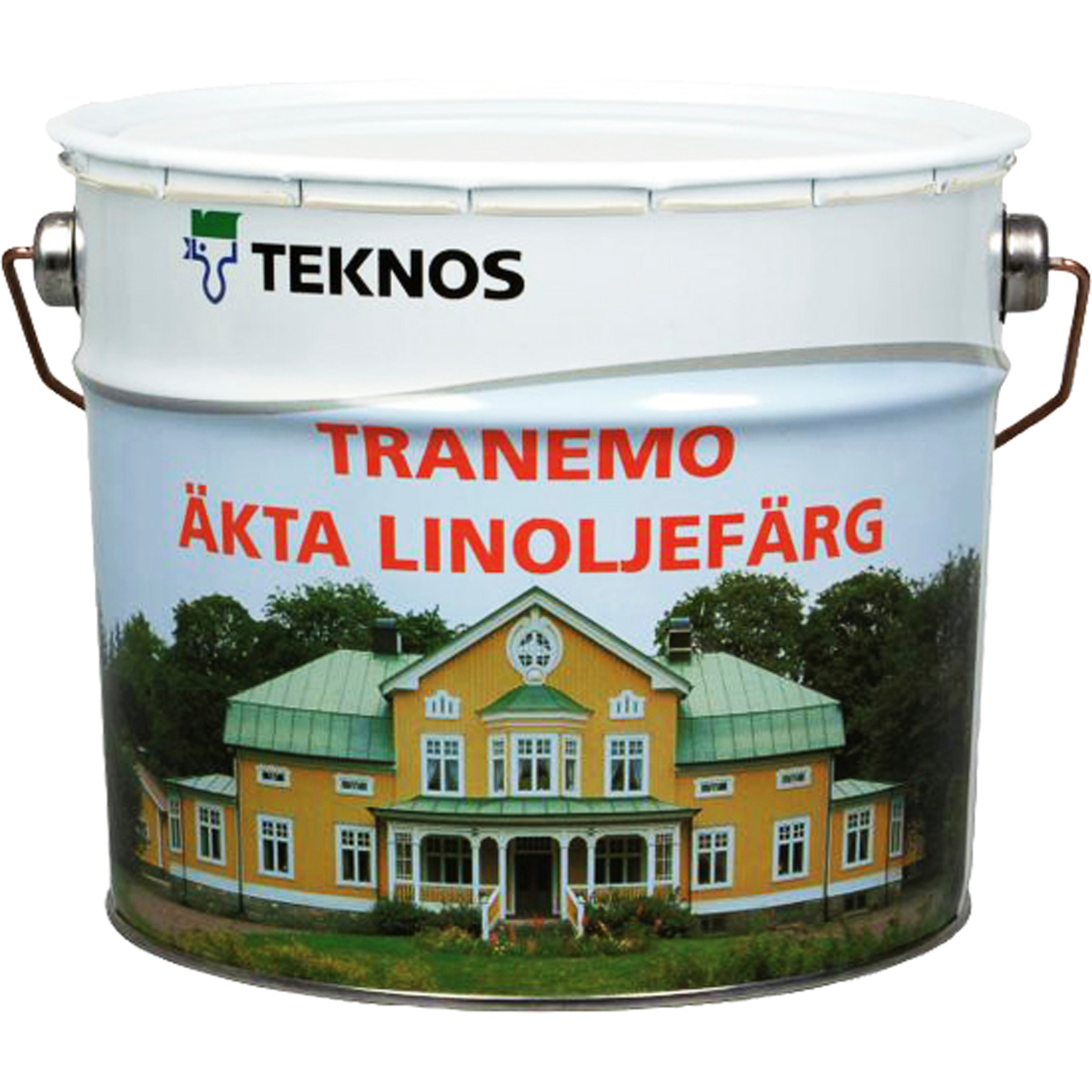 Linoljefärg Vit 0,9 L