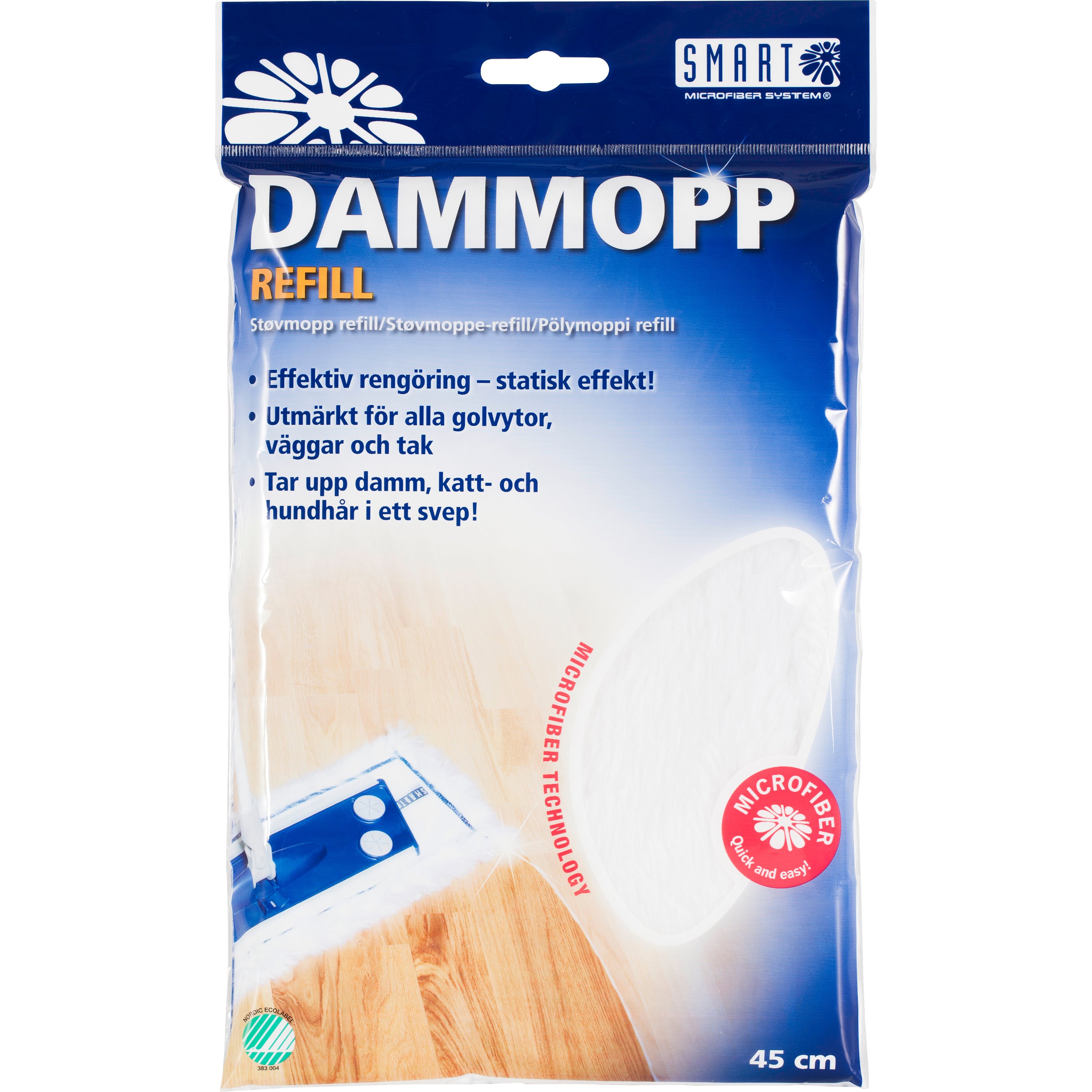 Dammopp Smart Microfiber refill