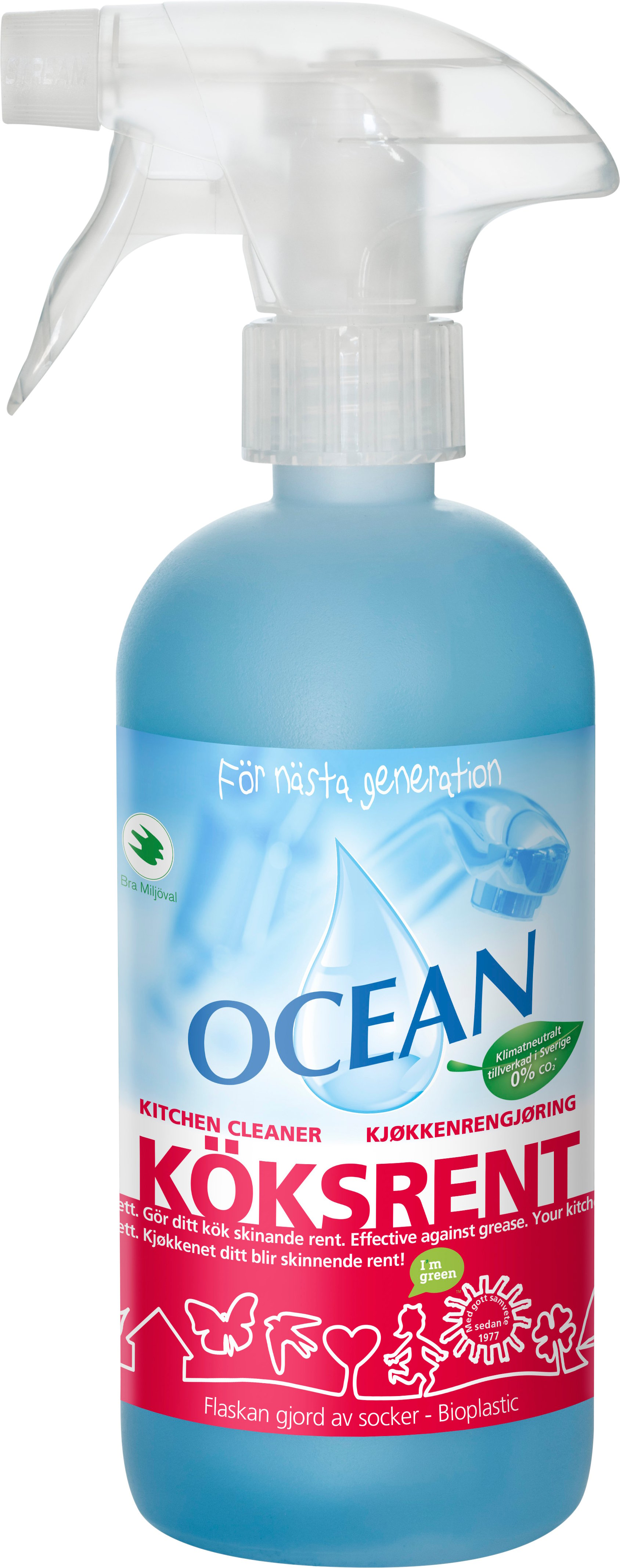 Rengöringsmedel Ocean Universalrent Spray 500ml