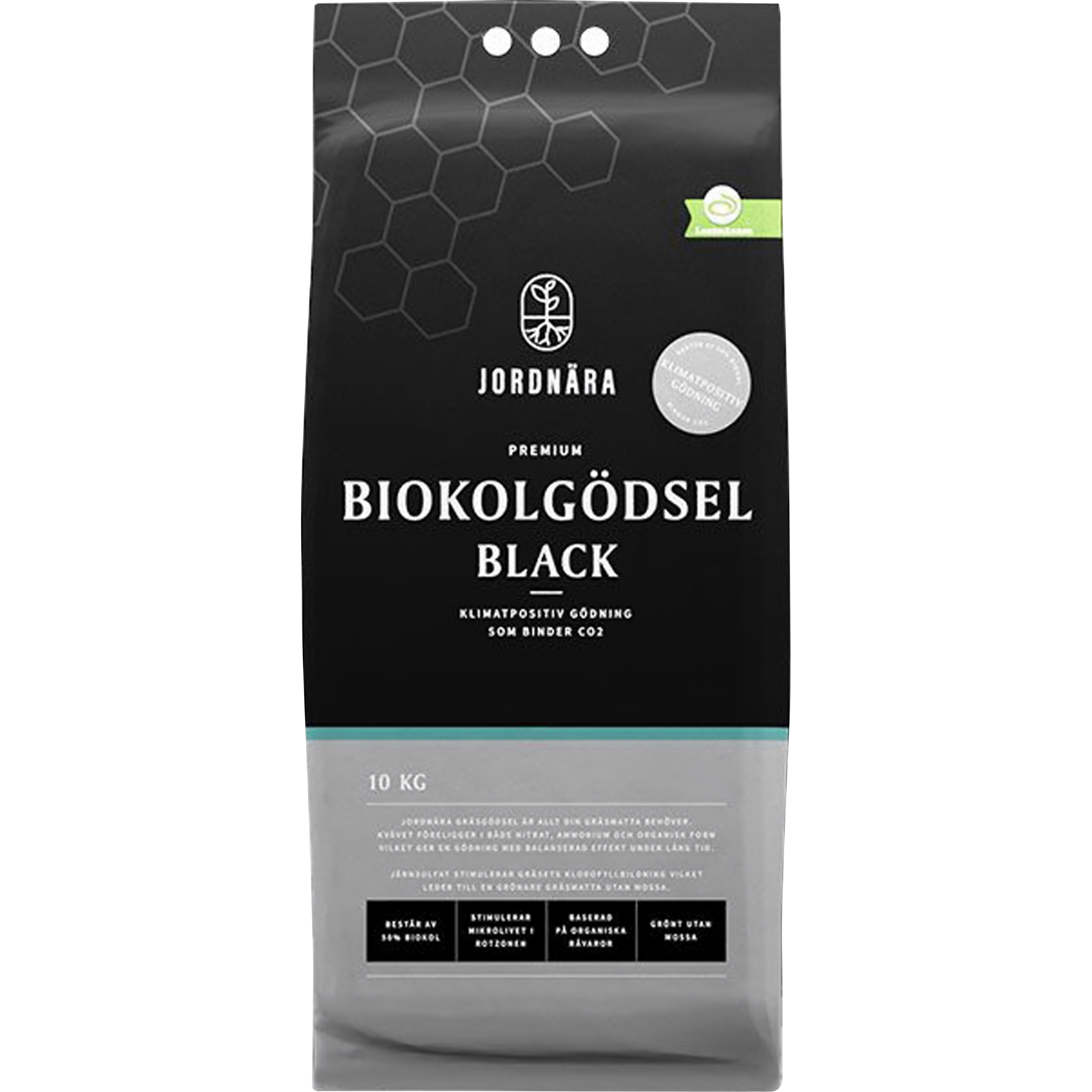 Biokolgödsel JordNära Black, 10 kg