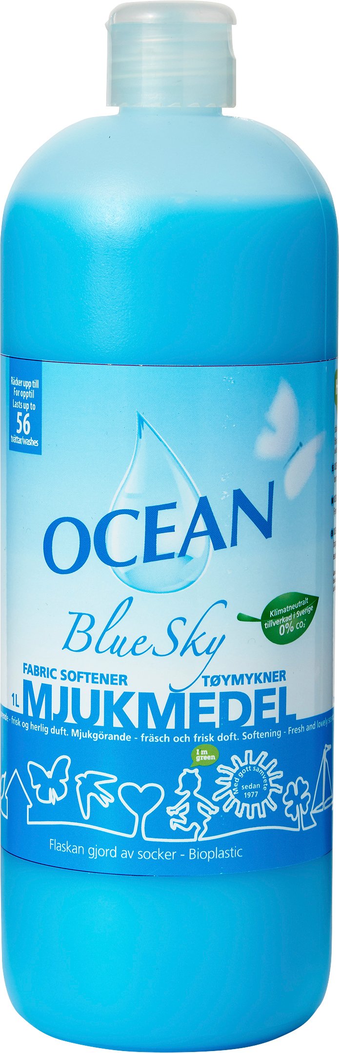 Mjukmedel Ocean Blue Sky 1L