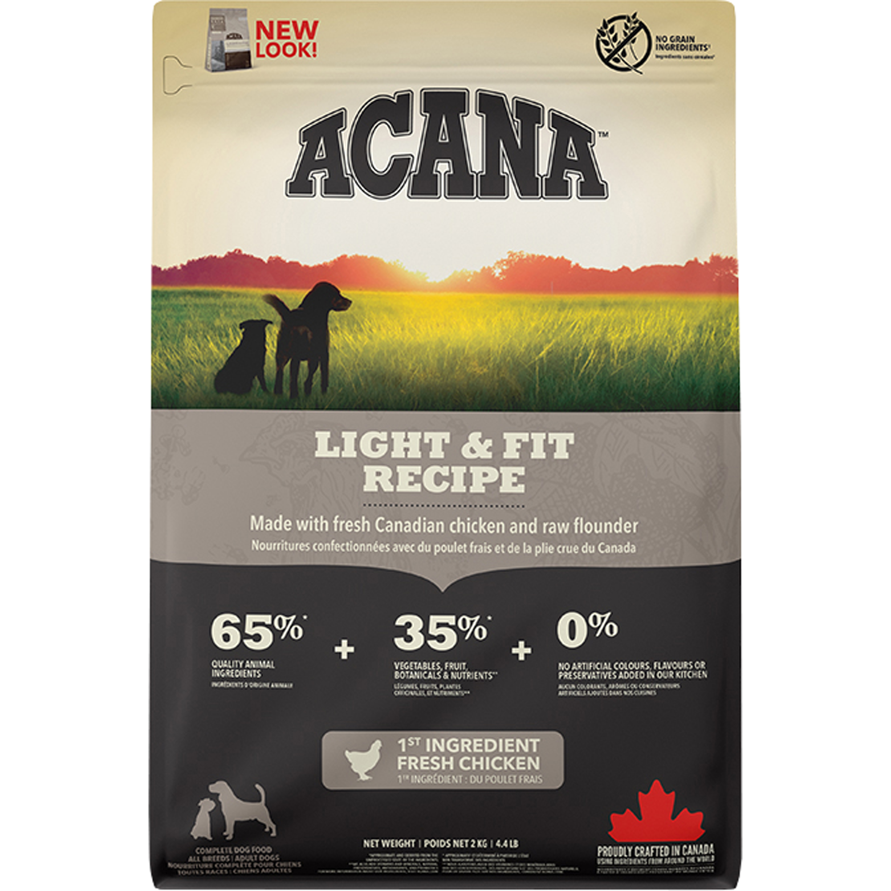 Hundfoder Acana Light & Fit 2kg