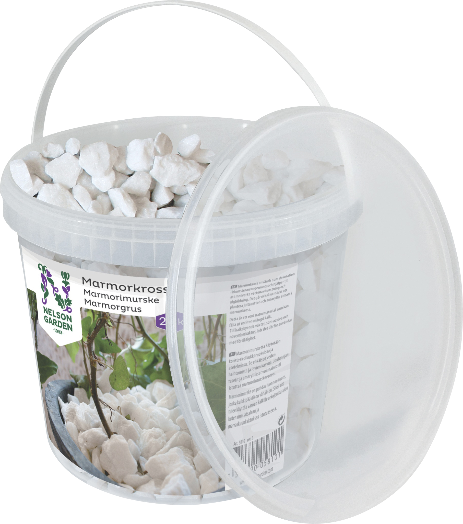 Dekorsten Nelson Garden Marmorkross, 2,2 kg