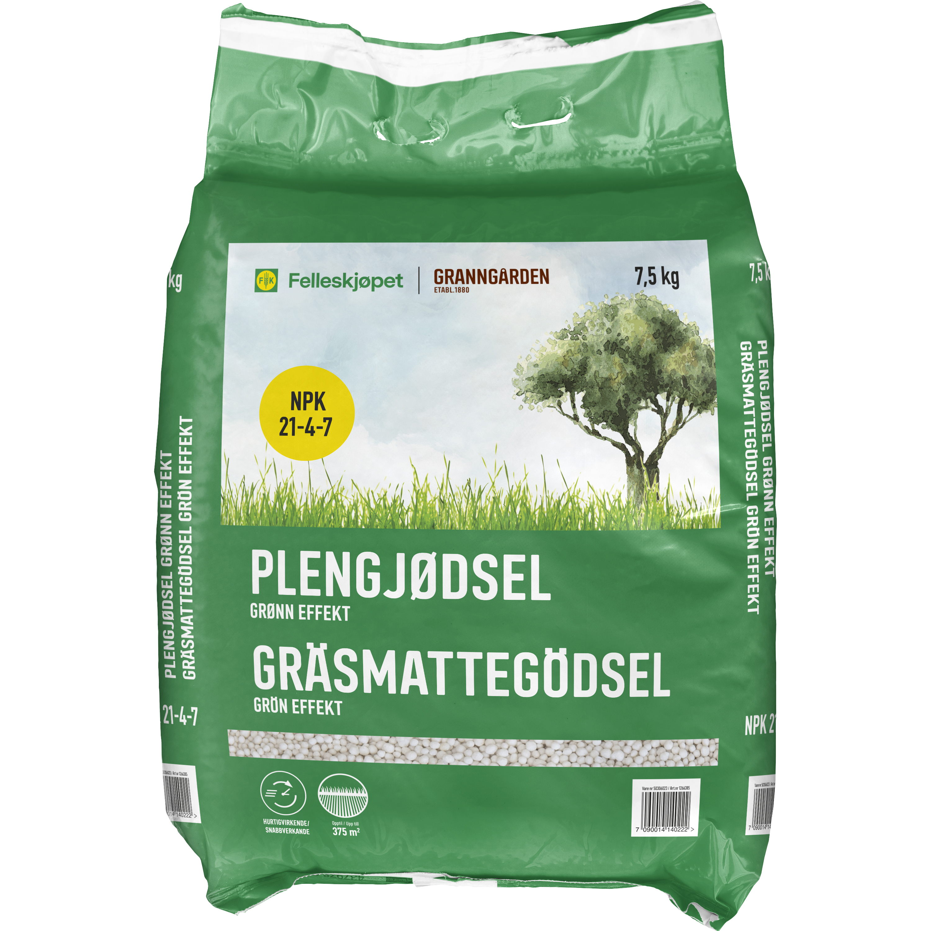 Gräsgödsel 21-4-7 7,5kg