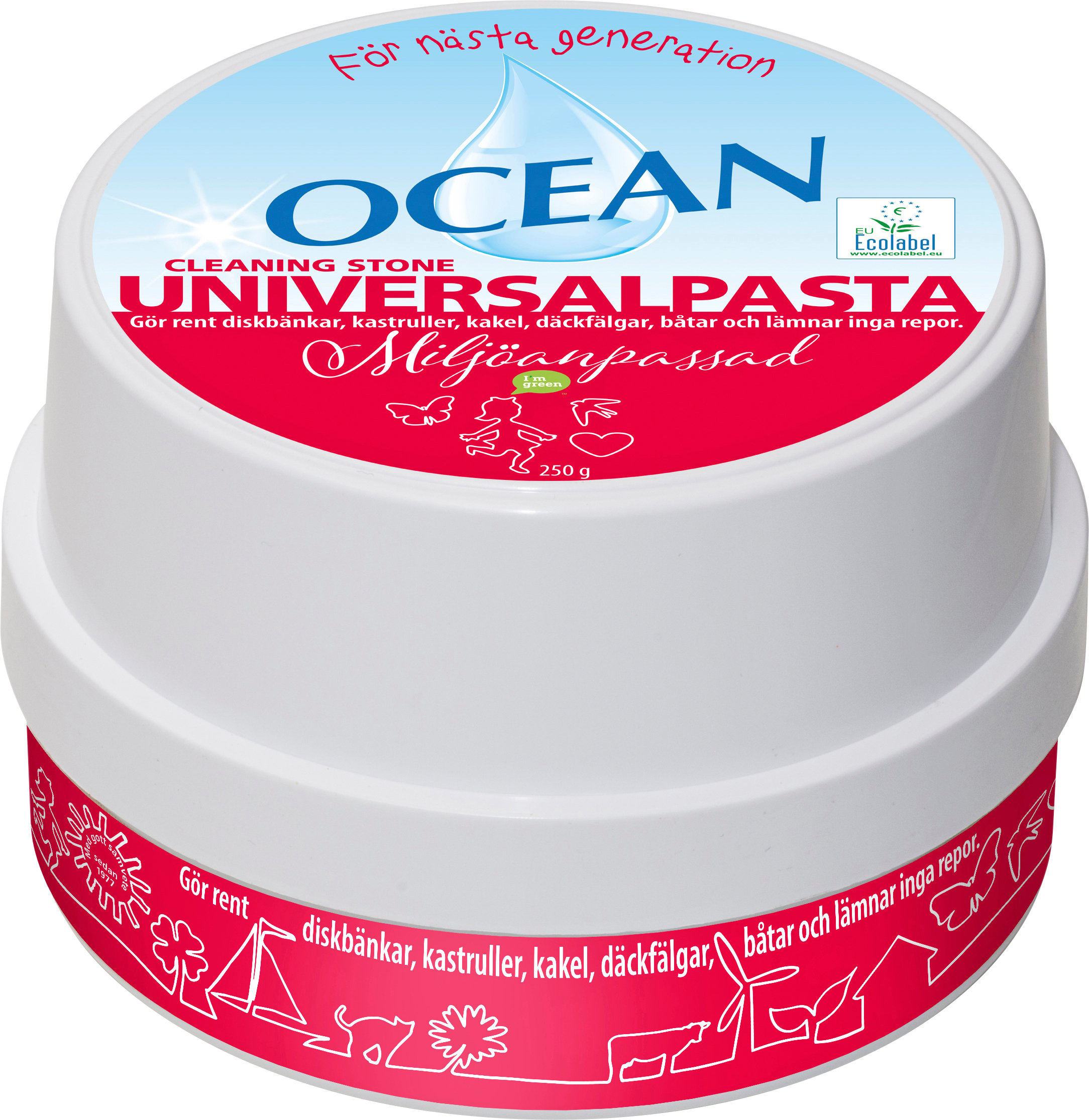 Rengöringsmedel Ocean Universalpasta 250g