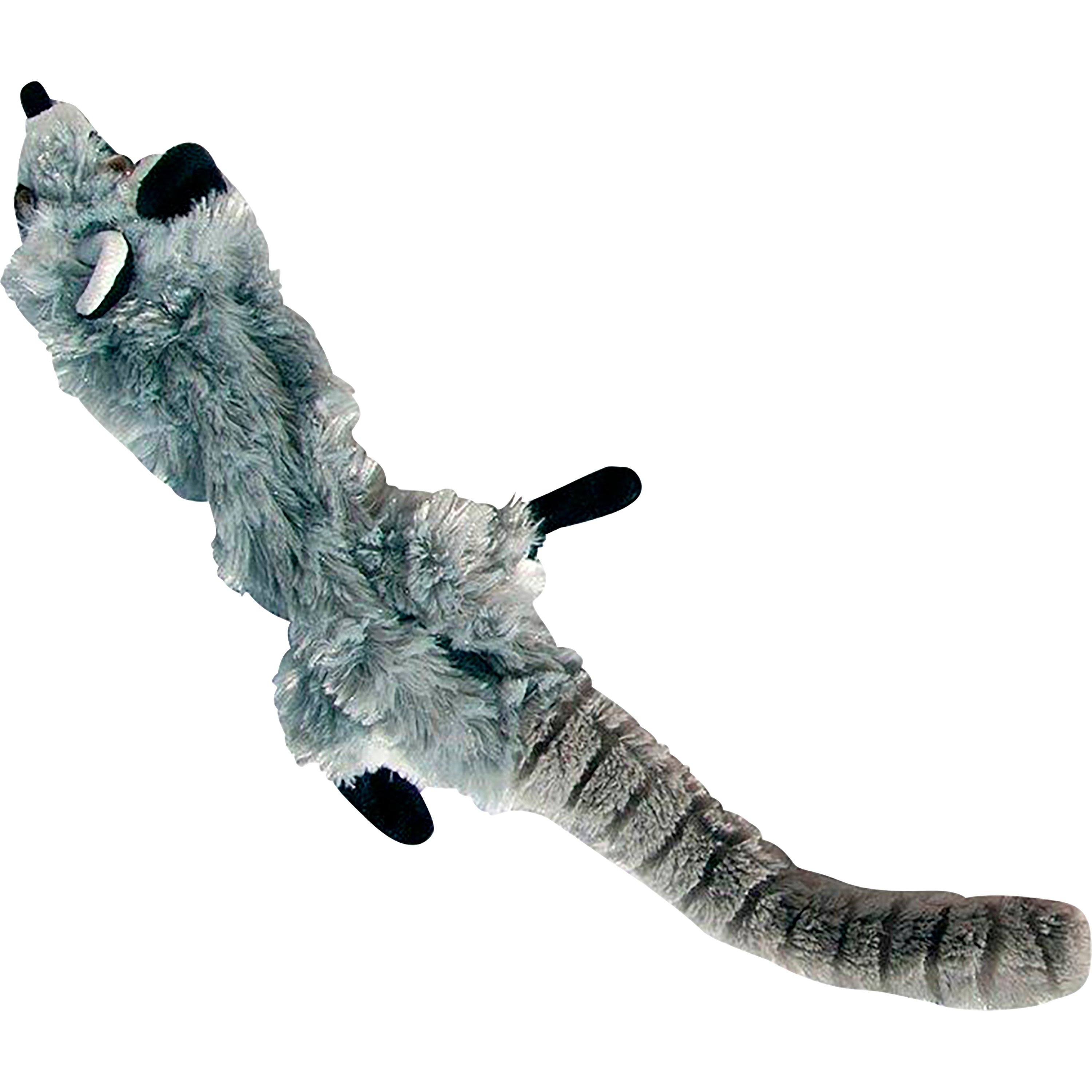 Hundleksak Party Pets Skinnies Racoon Grå 55cm