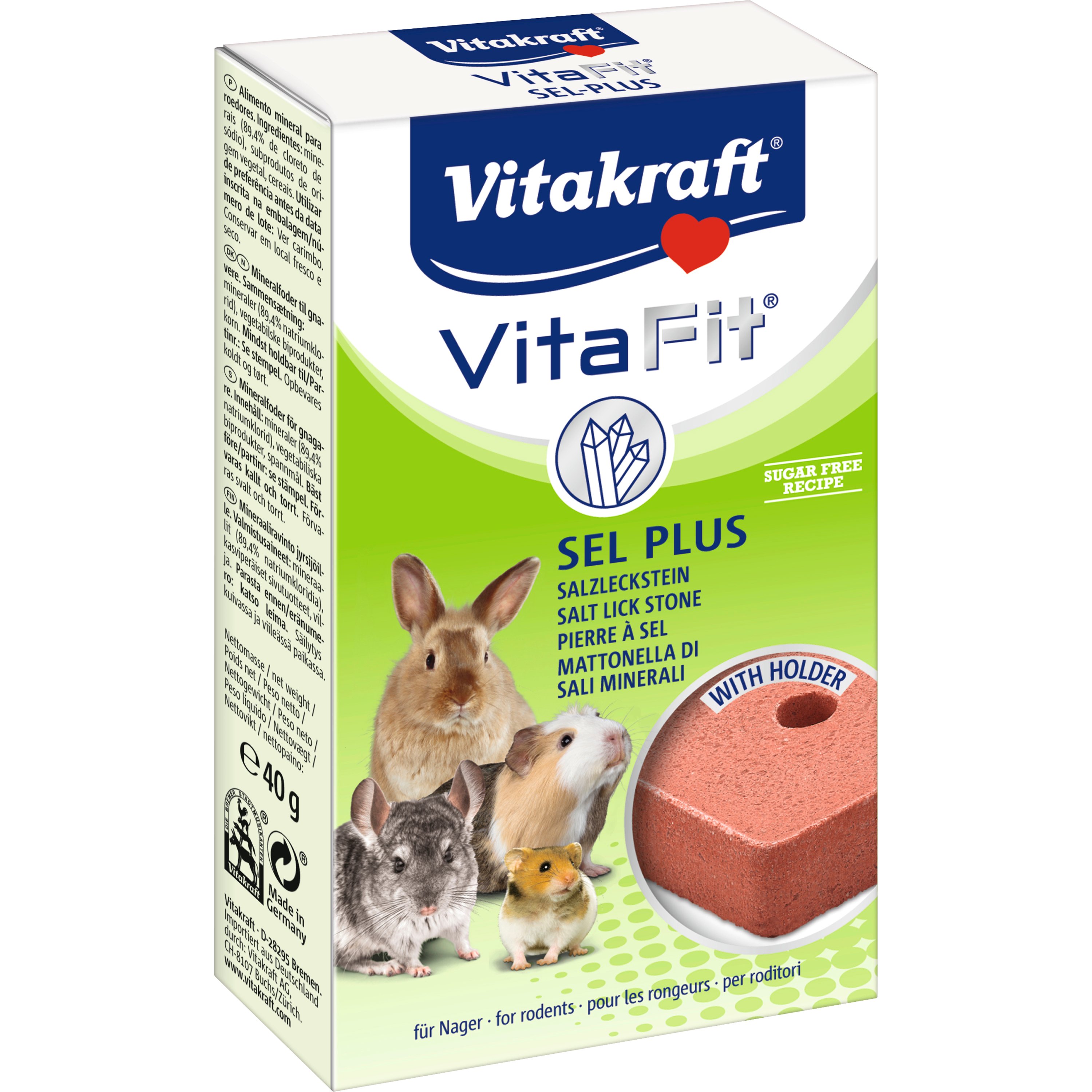 Gnagartillskott Vitakraft Vitafit Sel Plus