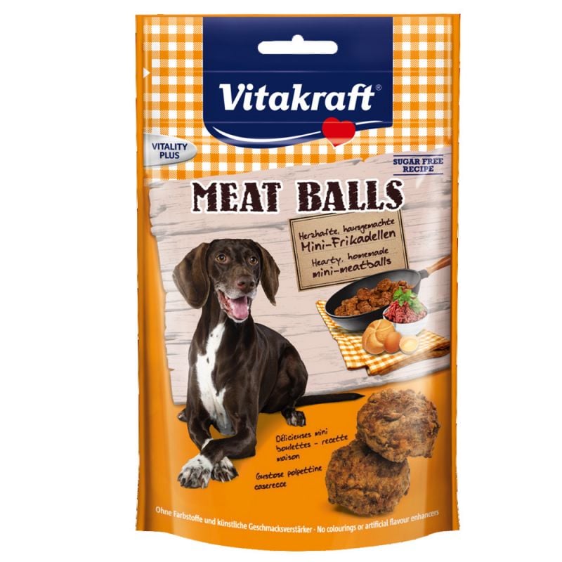 Hundgodis Vitakraft Meat Balls 80g