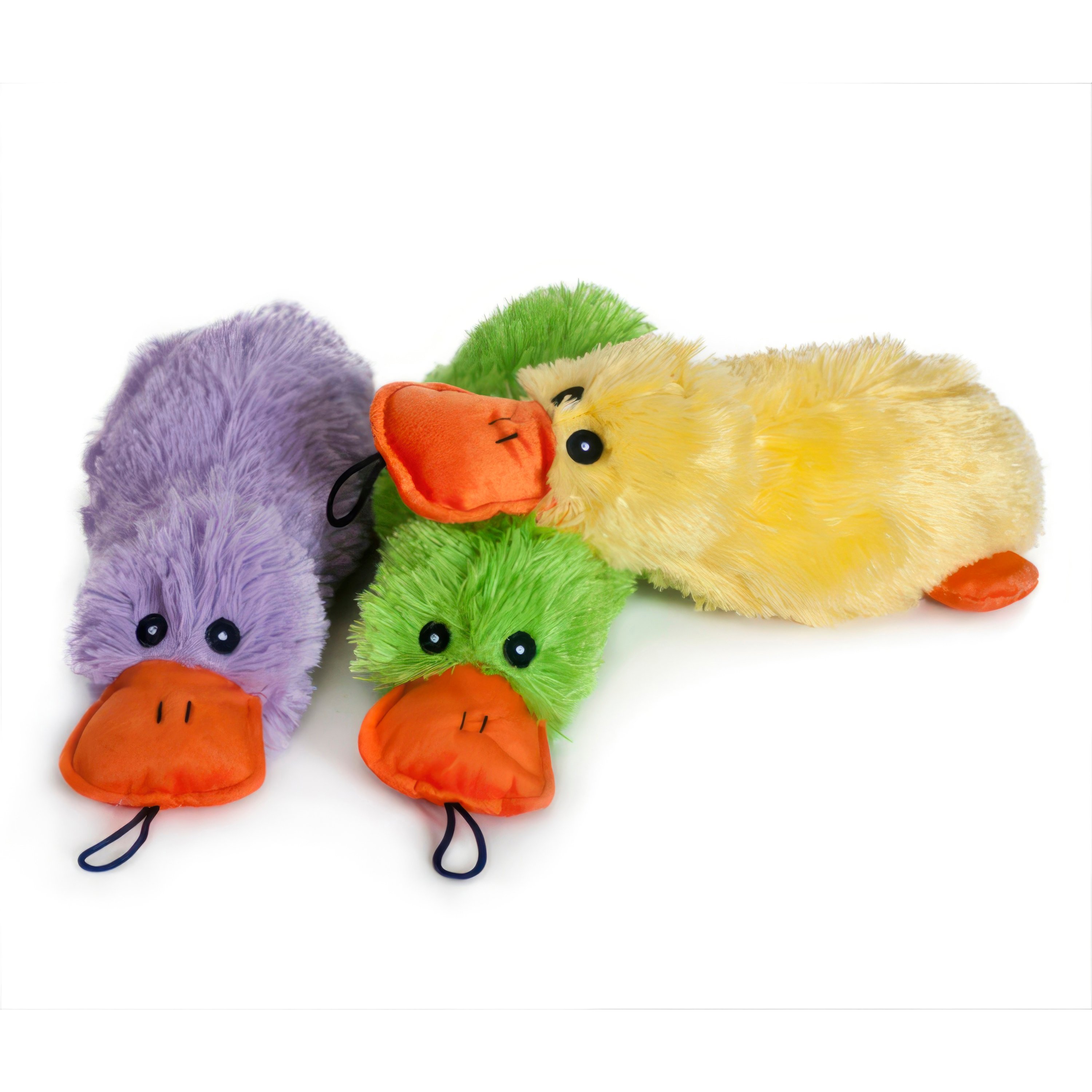 Hundleksak Party Pets Plush Platypus Blandade färger 30cm