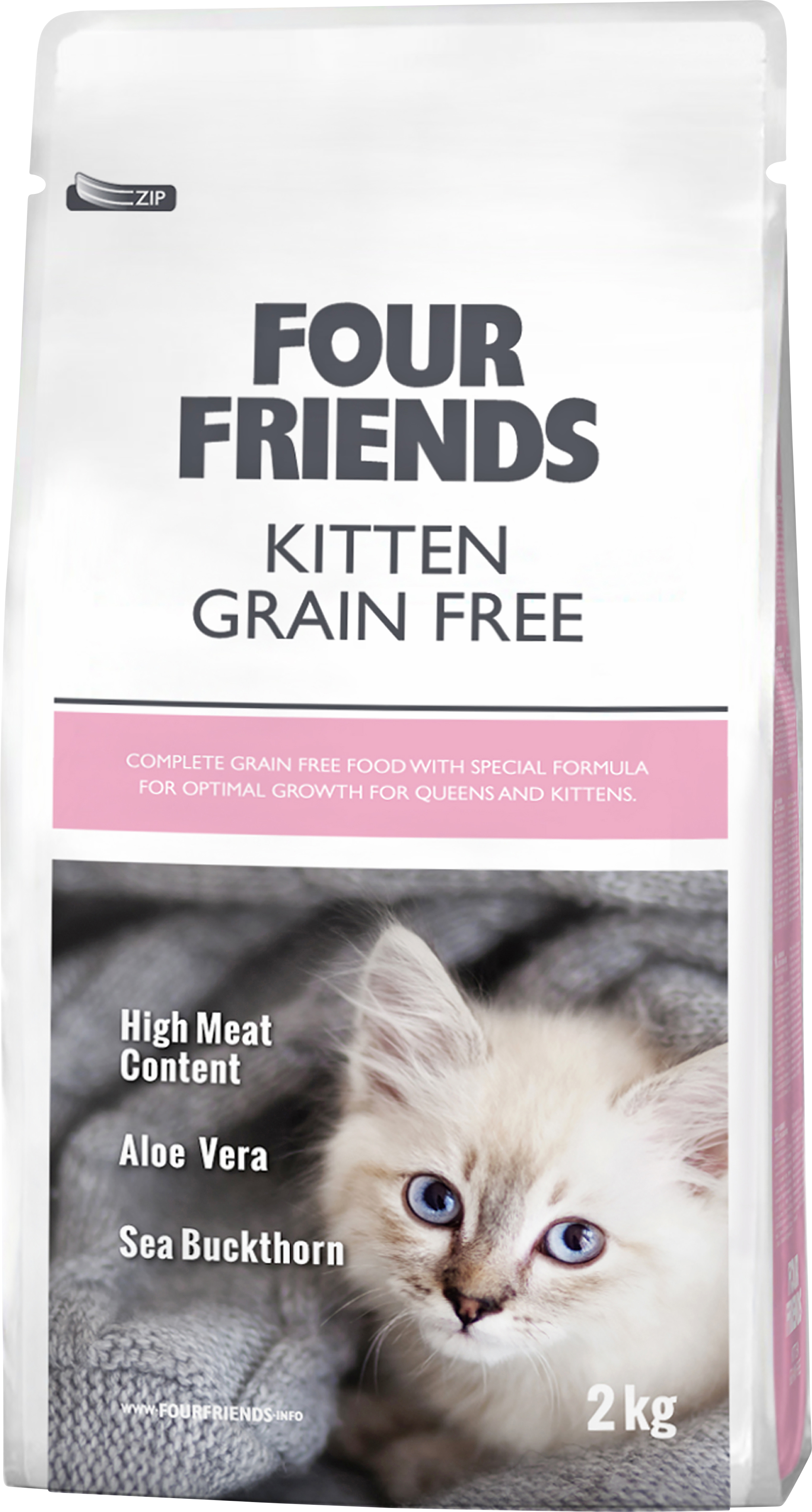 four friends kitten grain free